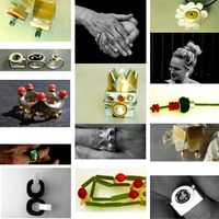 Ringe, Halsketten und Ohrschmuck als Schmuck-Unikate von Anne Kallmann